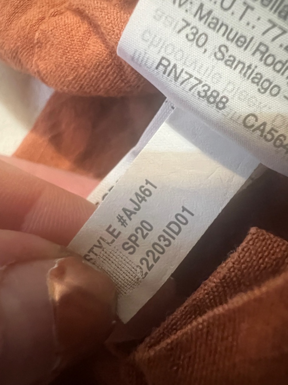 Madewell Rust High-Rise Paperbag Trousers with Tie Belt 10 - Picture 7 of 9